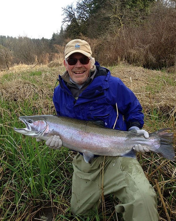 Winter Steelhead Fishing Catch Fall Chinook in Tillamook County