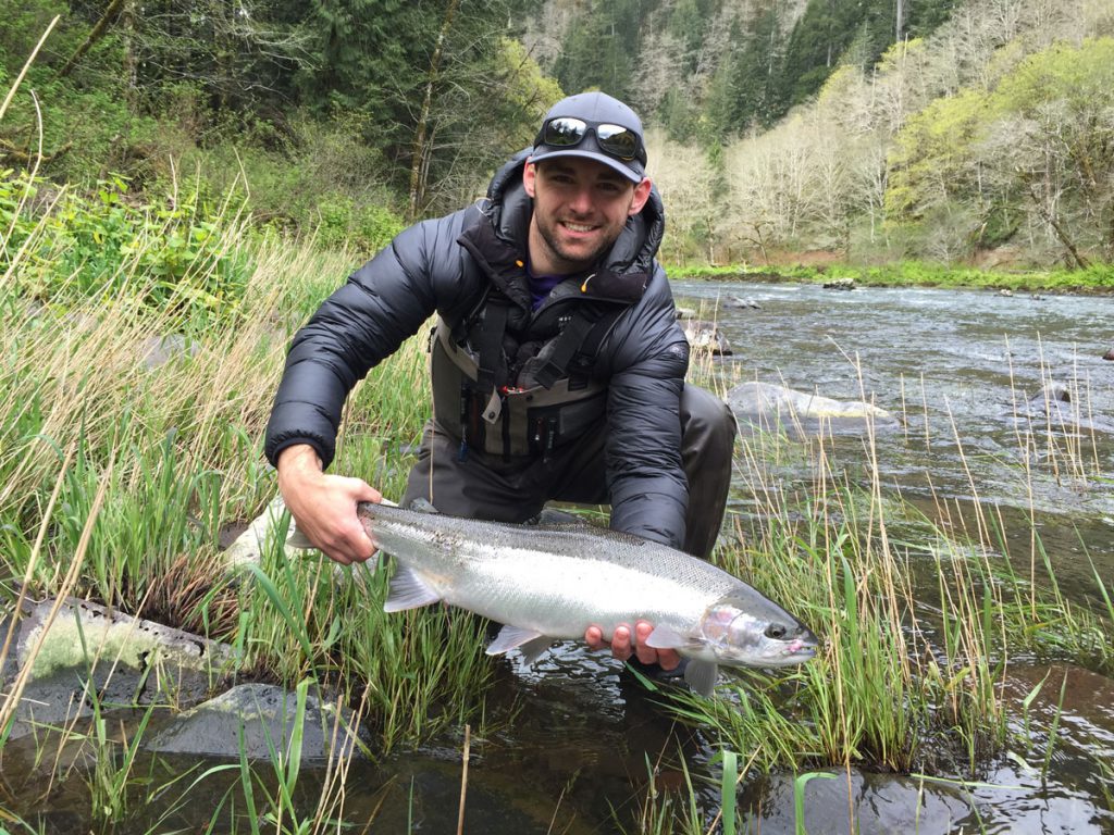 Brian Fawcett Nehalem River winter steelhead