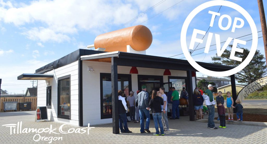 Top 5 hot dogs on the Tillamook Coast