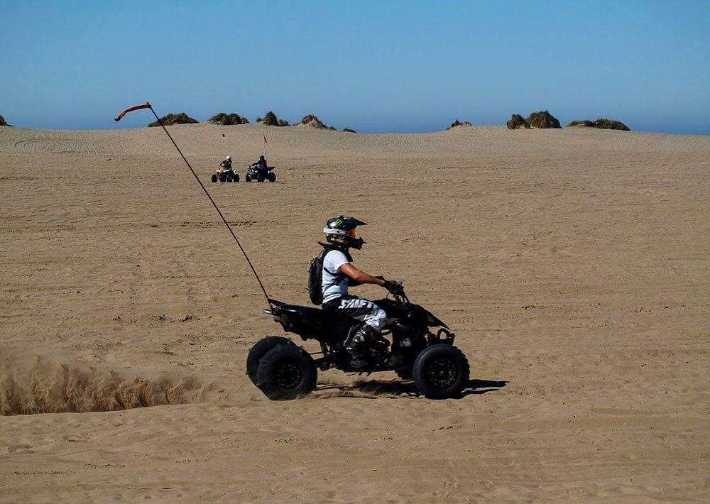ATV Riding at Sand Lake
