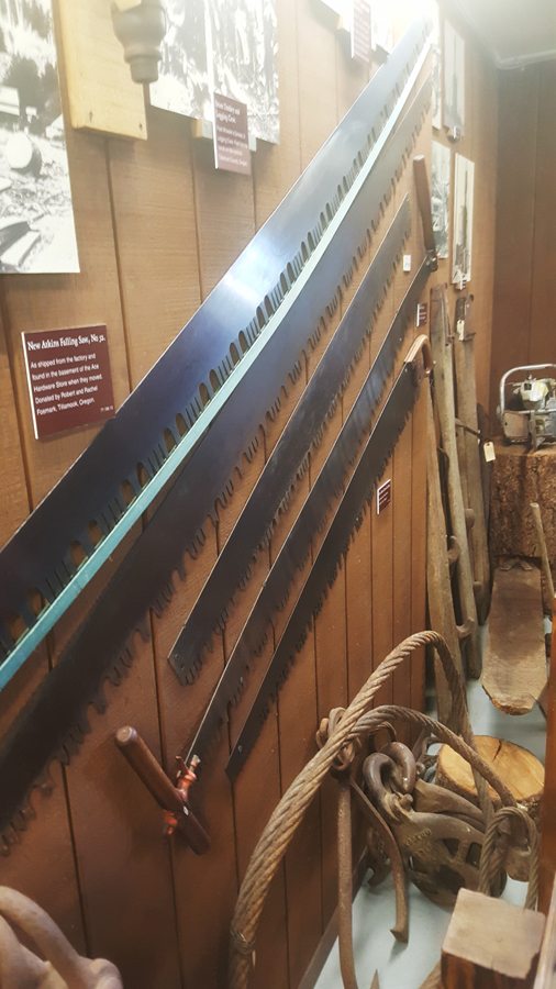 Tillamook County Pioneer Museum - Logging Exhibit