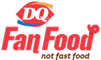 DQ Fan Food, Not Fast Food logo