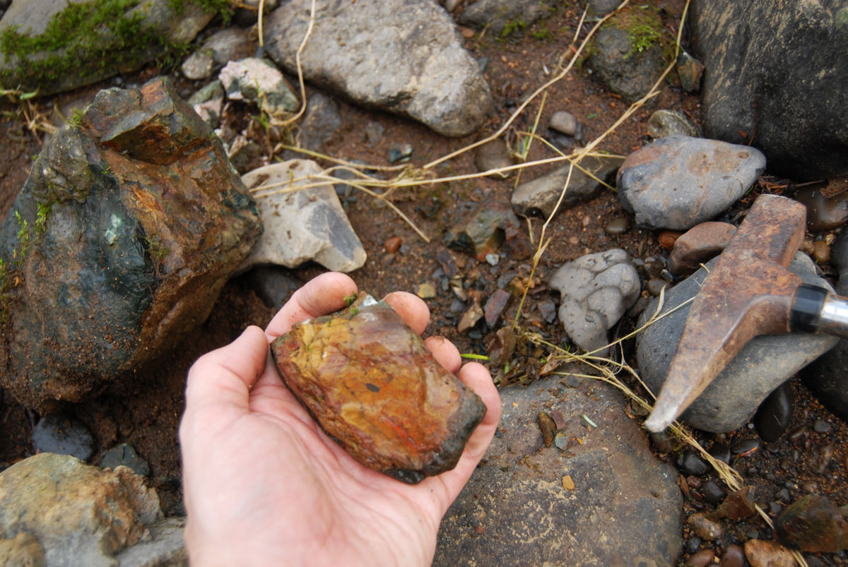 Backcountry Rockhounding on the Tillamook Coast