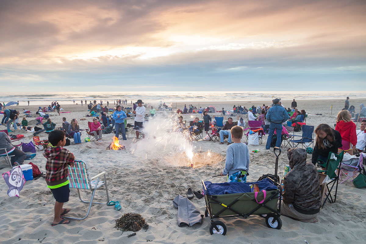 Celebrate 4th of July at Rockaway Beach Oregon Coast