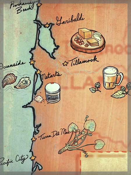 oregon coast culinary contest region map thumb