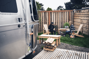 Airstream glamping