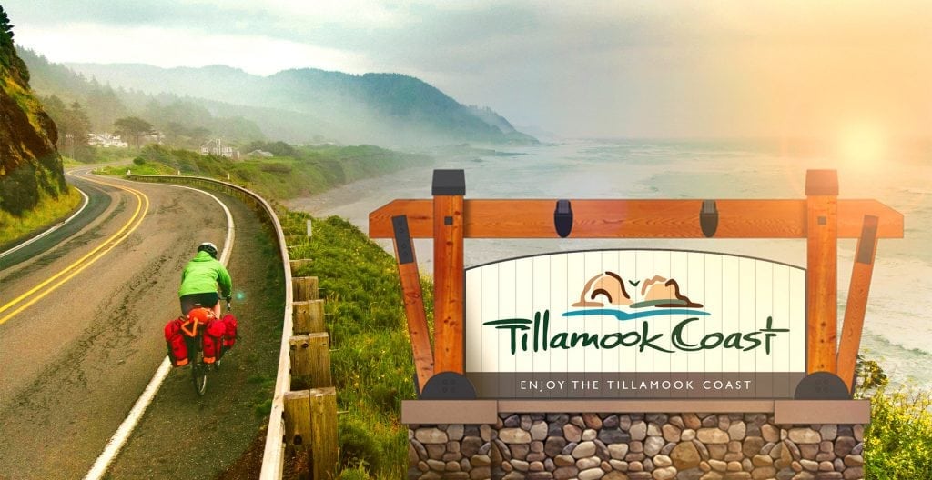 Tillamook Coast gateway sign