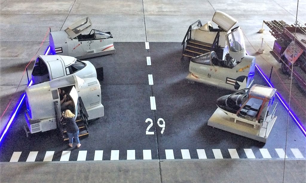 Tillamook Air Museum cockpits