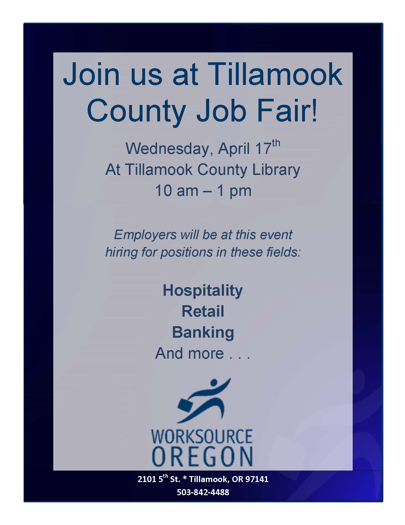 2019 Tillamook County Job Fair