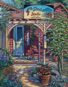 4th street studio gallery oil painting by angela kanas arts