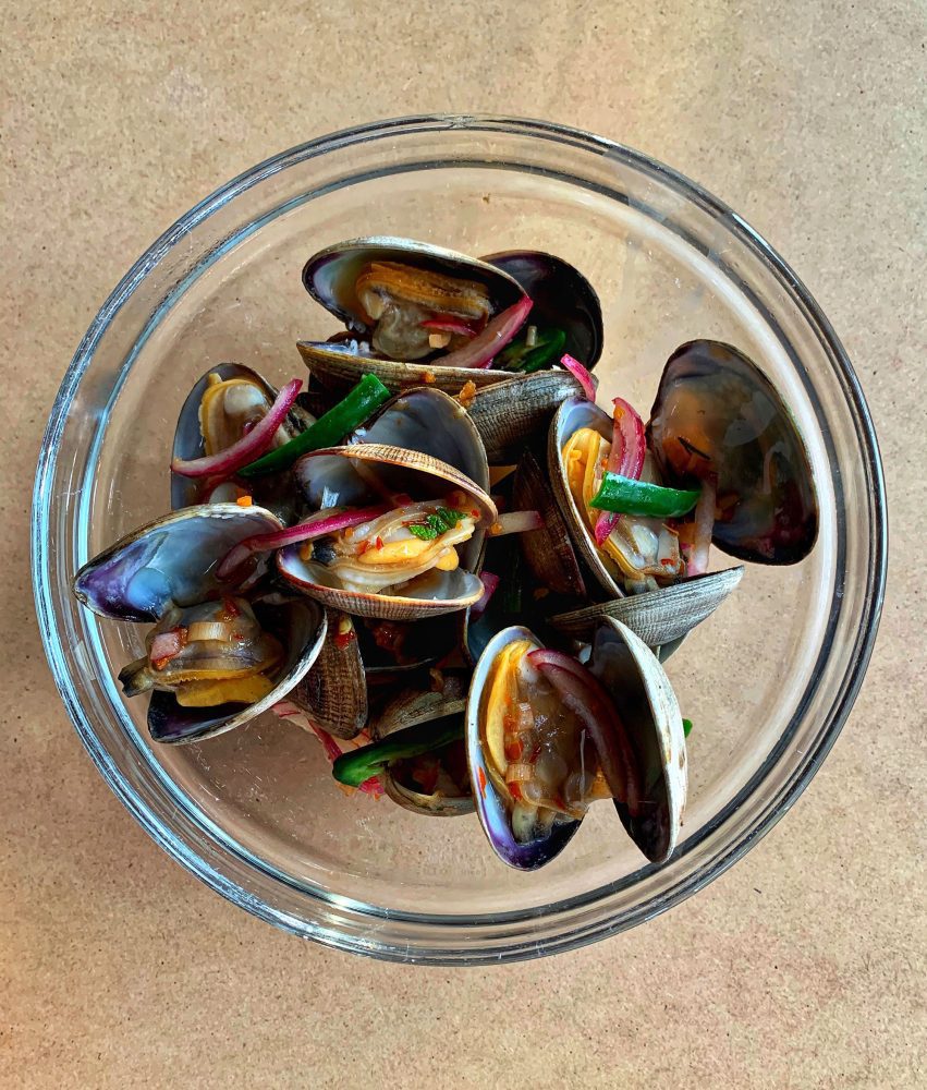 steamed clams recipe
