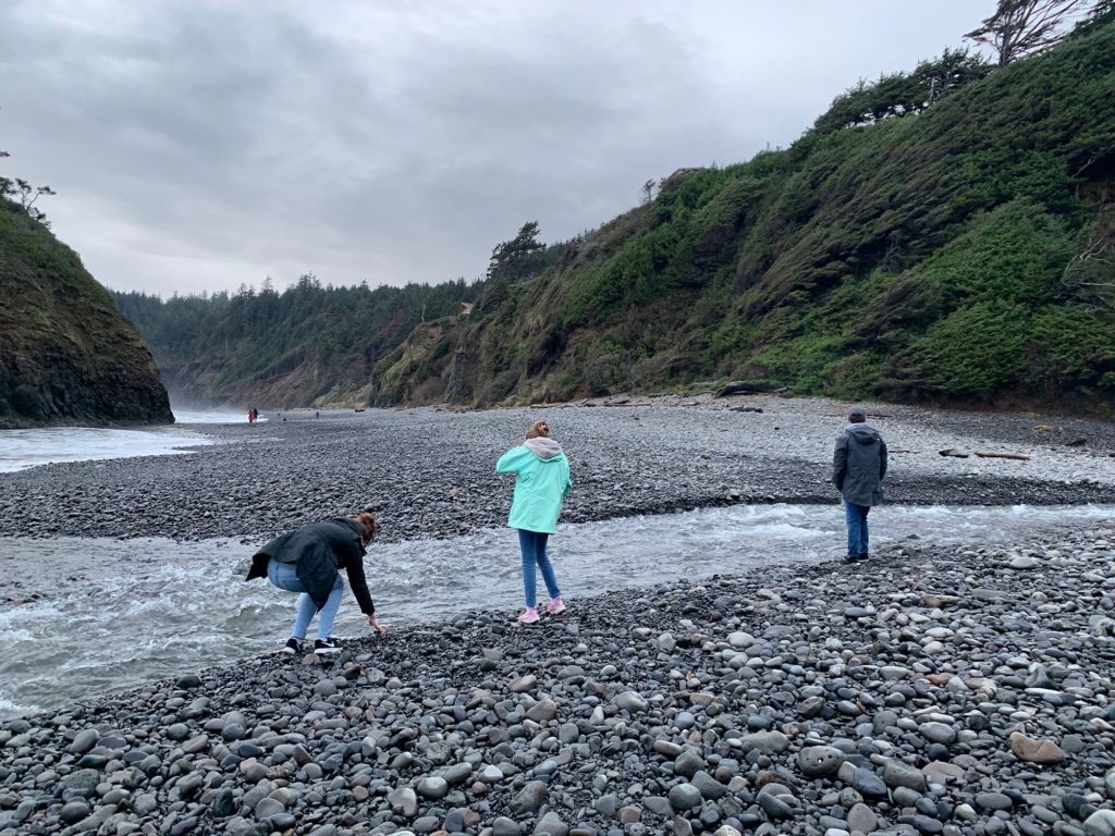 rockhounding Short Beach