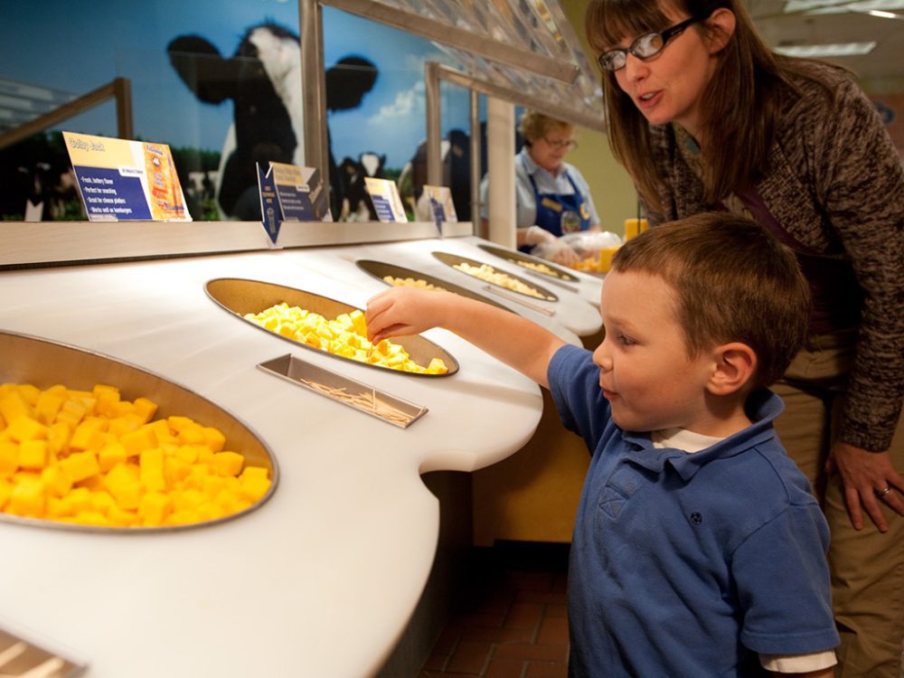 Cheese Factory Mother Son