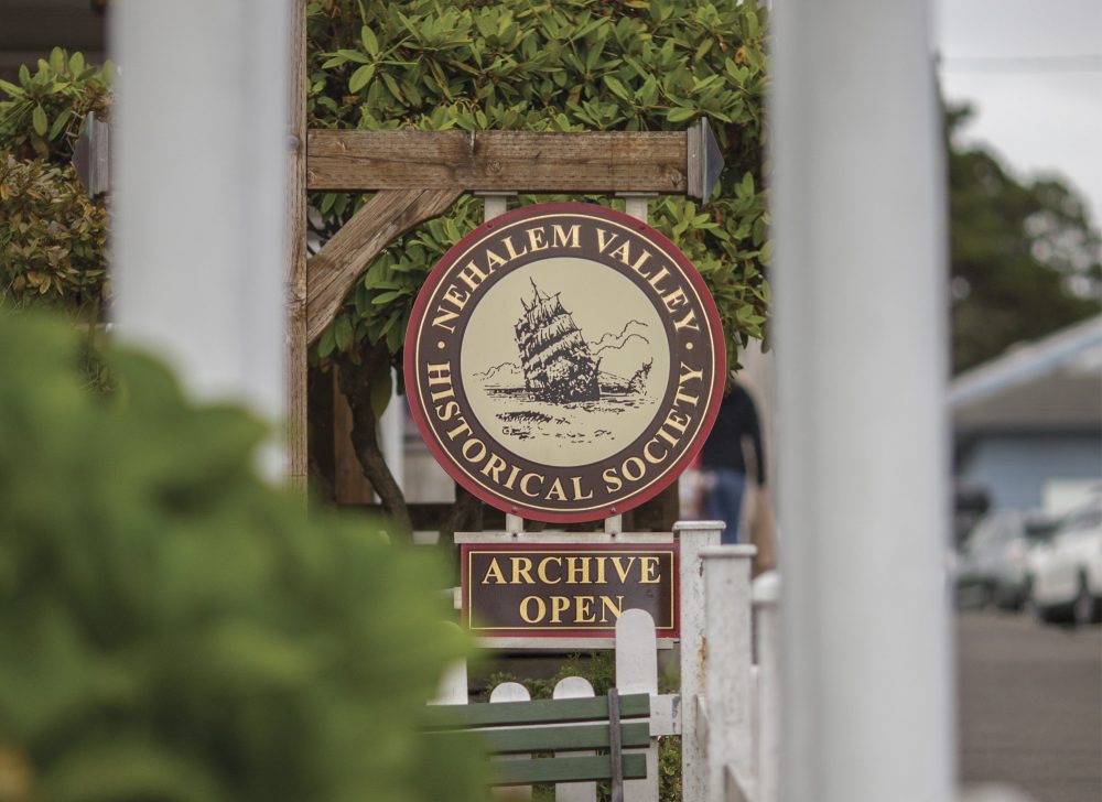 Nehalem Valley Historical Society signage
