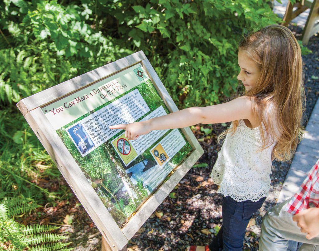 kilchis point reserve signage