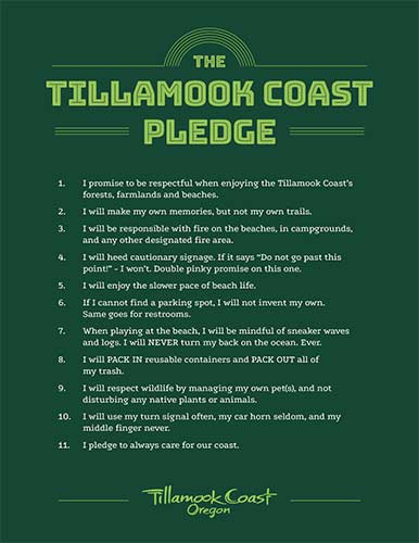 Tillamook Coast Pledge