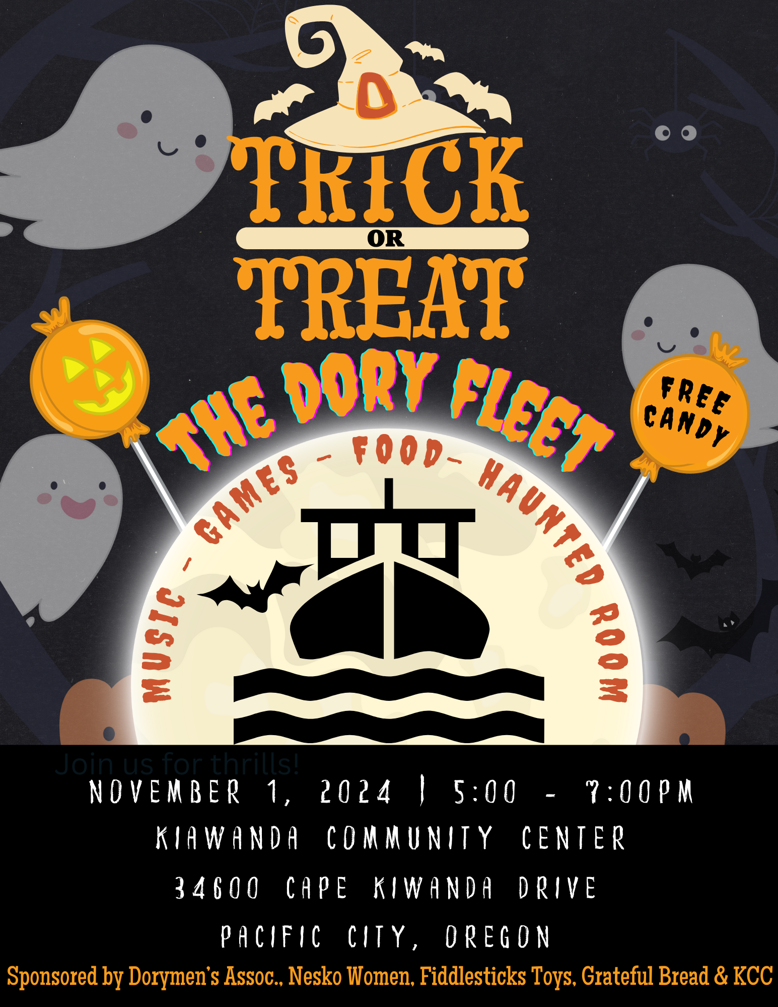 Trick or Treat Halloween Event Flyer ax0TzK.tmp