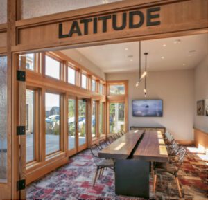 Headlands Coastal Lodge meeting room interior