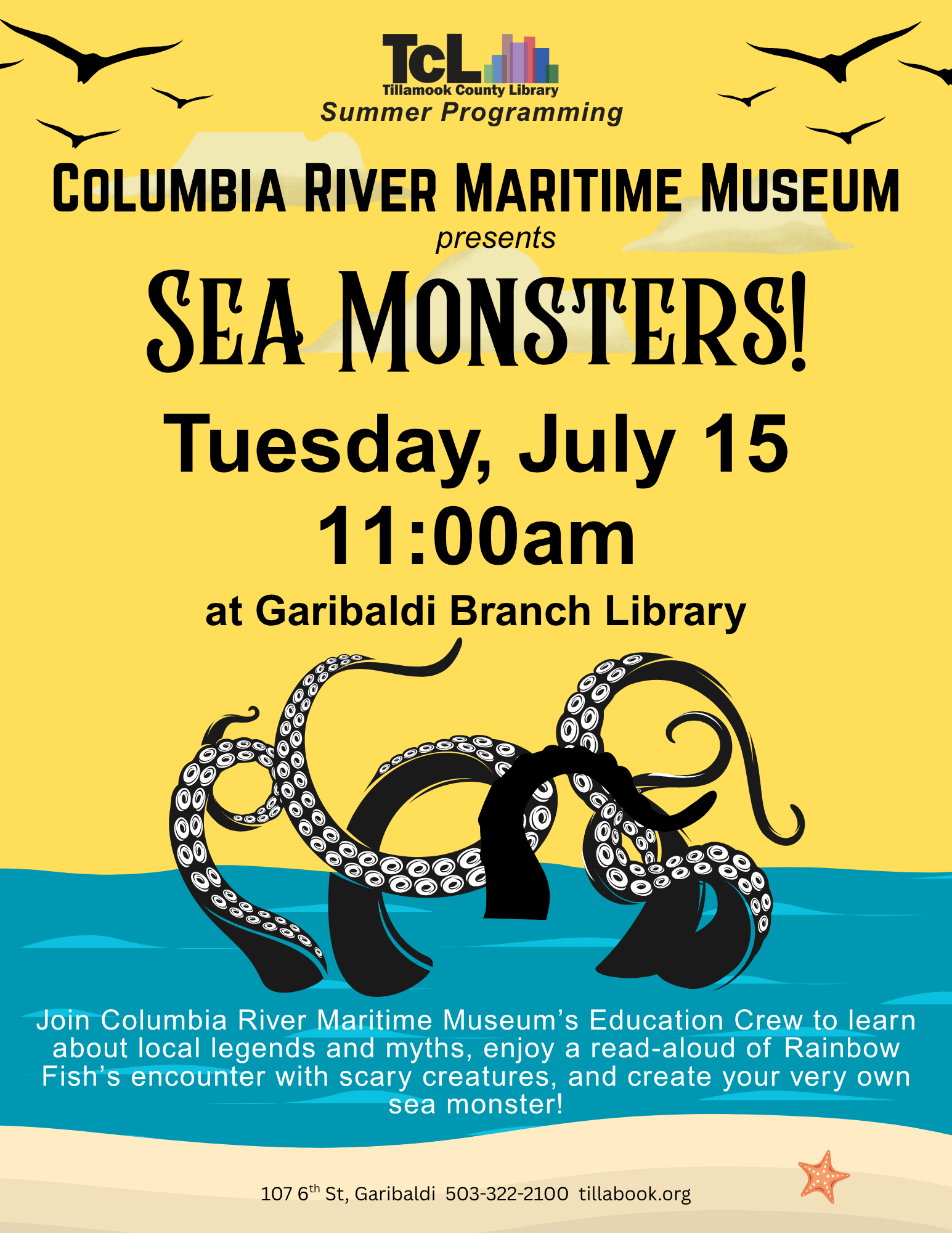 CRMM Sea Monsters 071525 TG w155wf