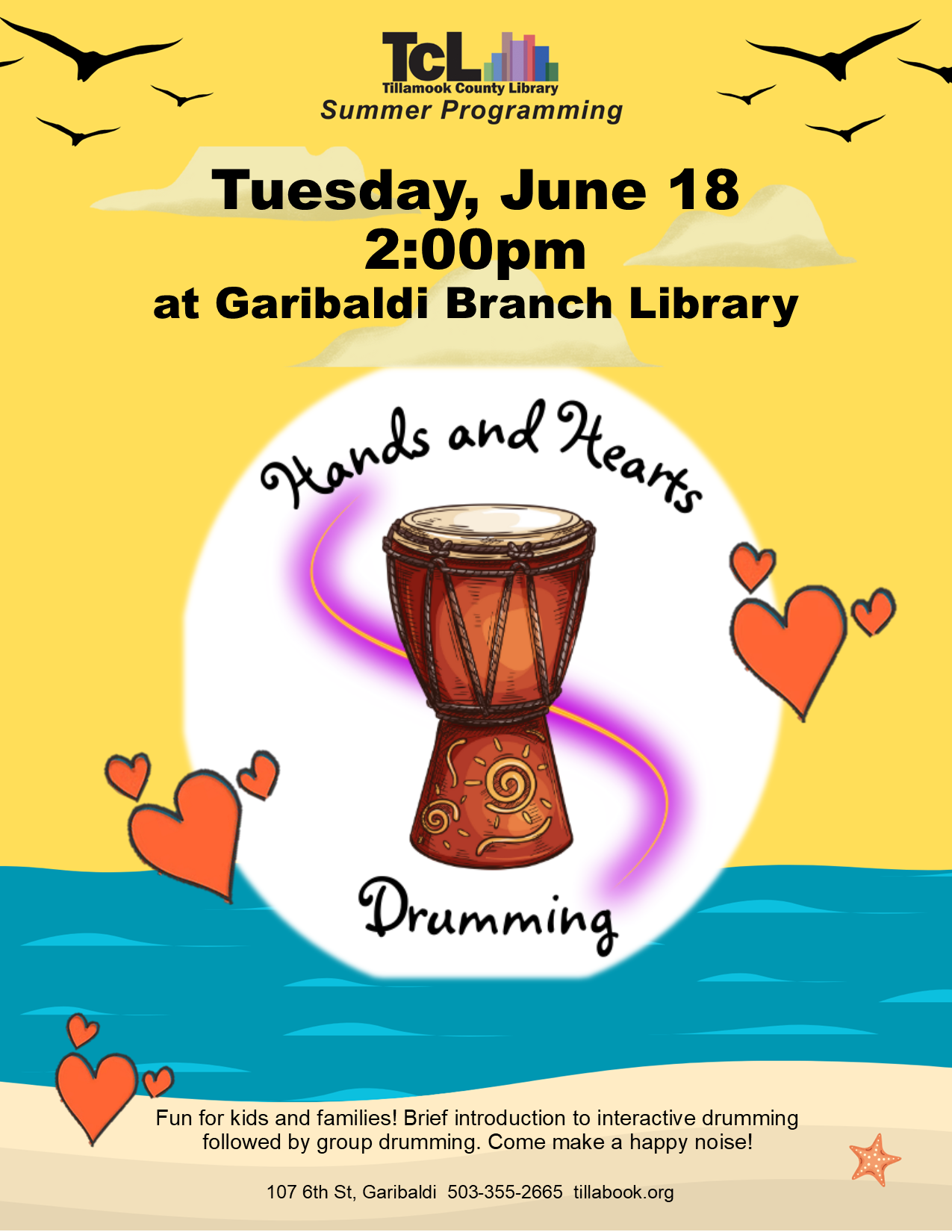 Hands and Hearts Drumming 061825 TG S2sIqV