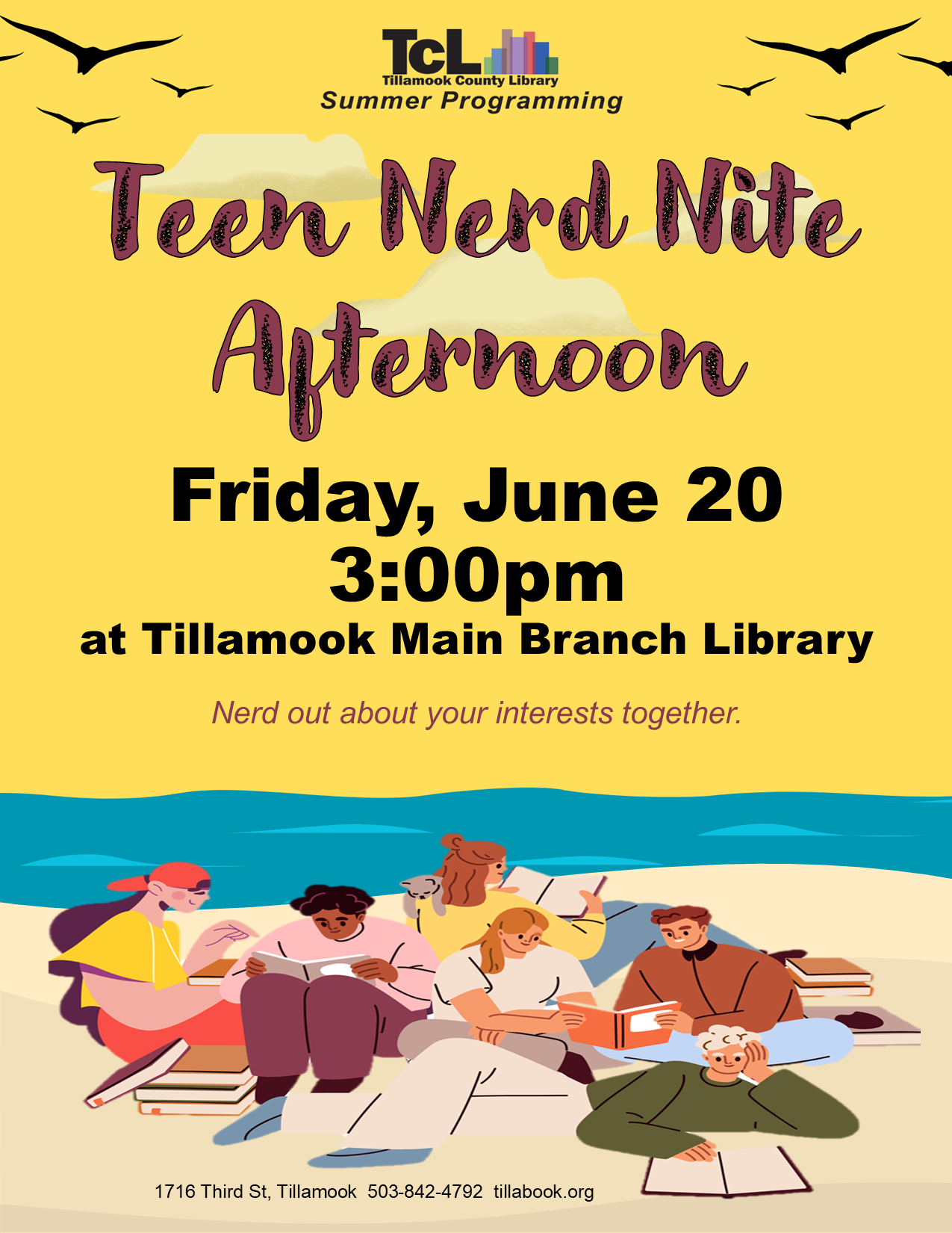 Teen Nerd Nite Afternoon 062025 TM tTQ1eO