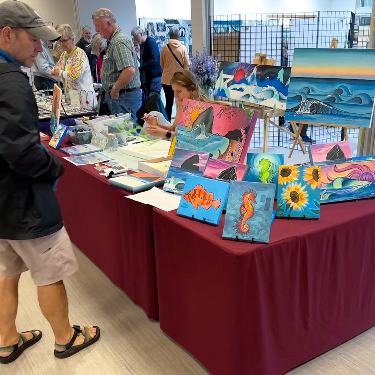 art booth