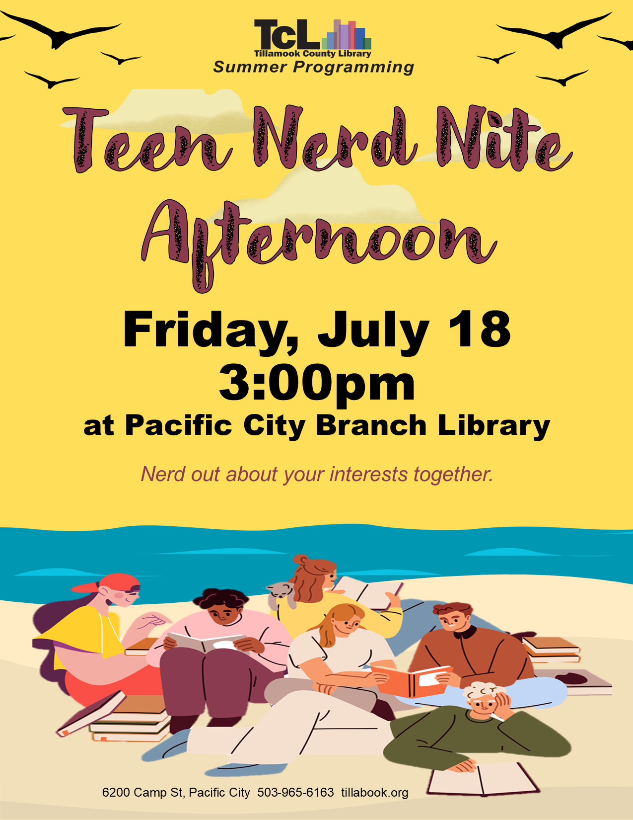 Teen Nerd Nite Afternoon 071825 TP hUQhJG