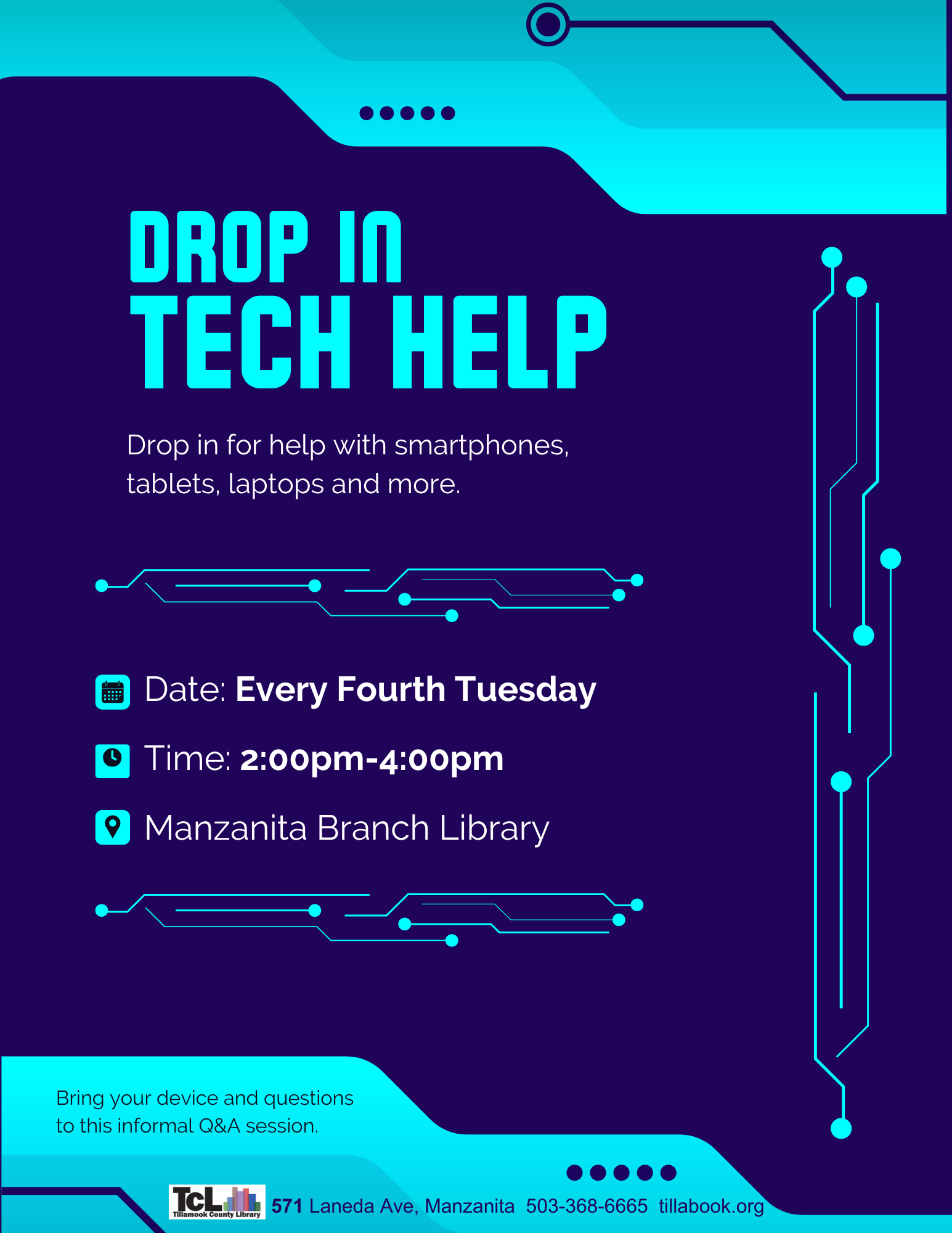 Drop In Tech Help TZ OPIYTD