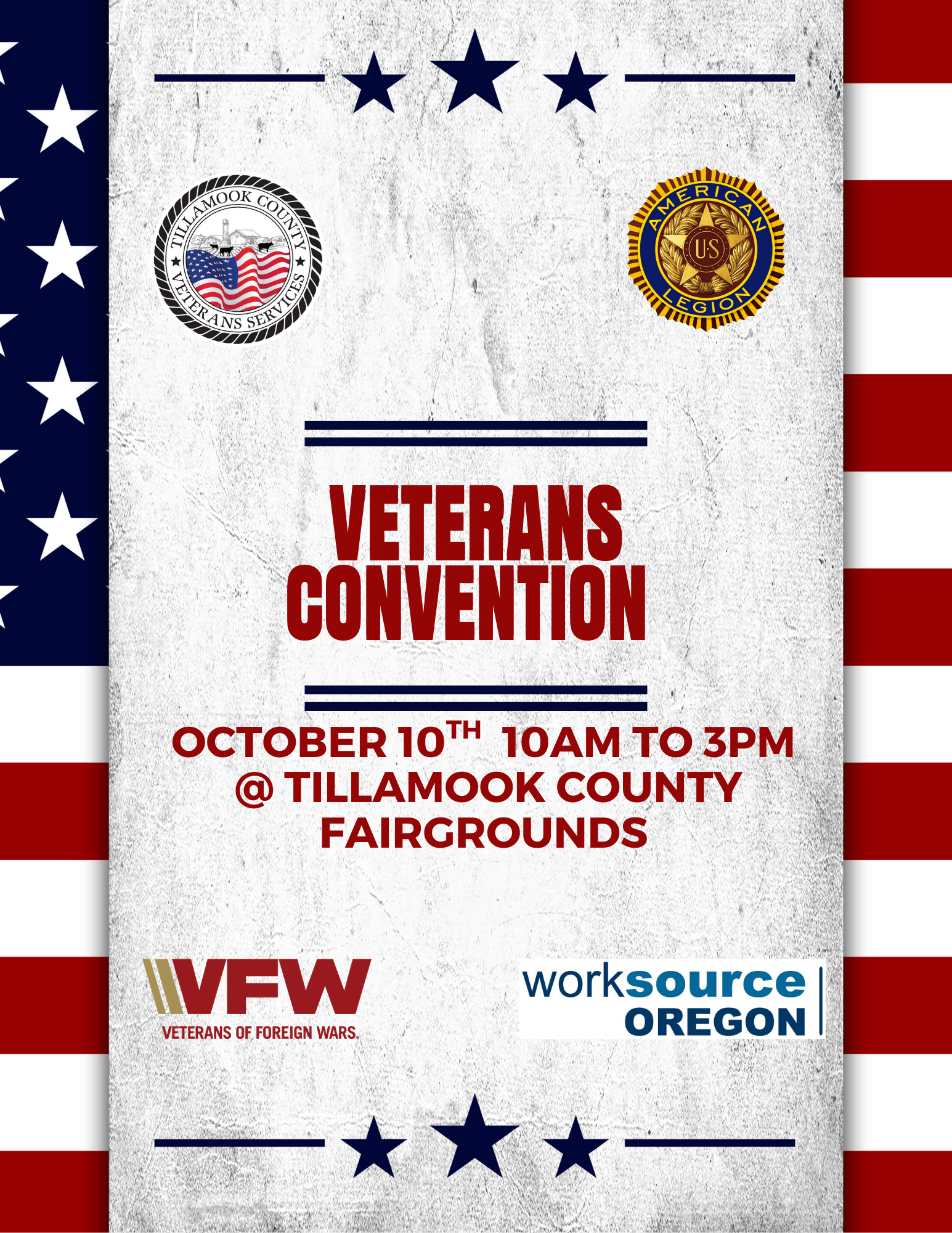 Veterans Convention Flyer KZffQV