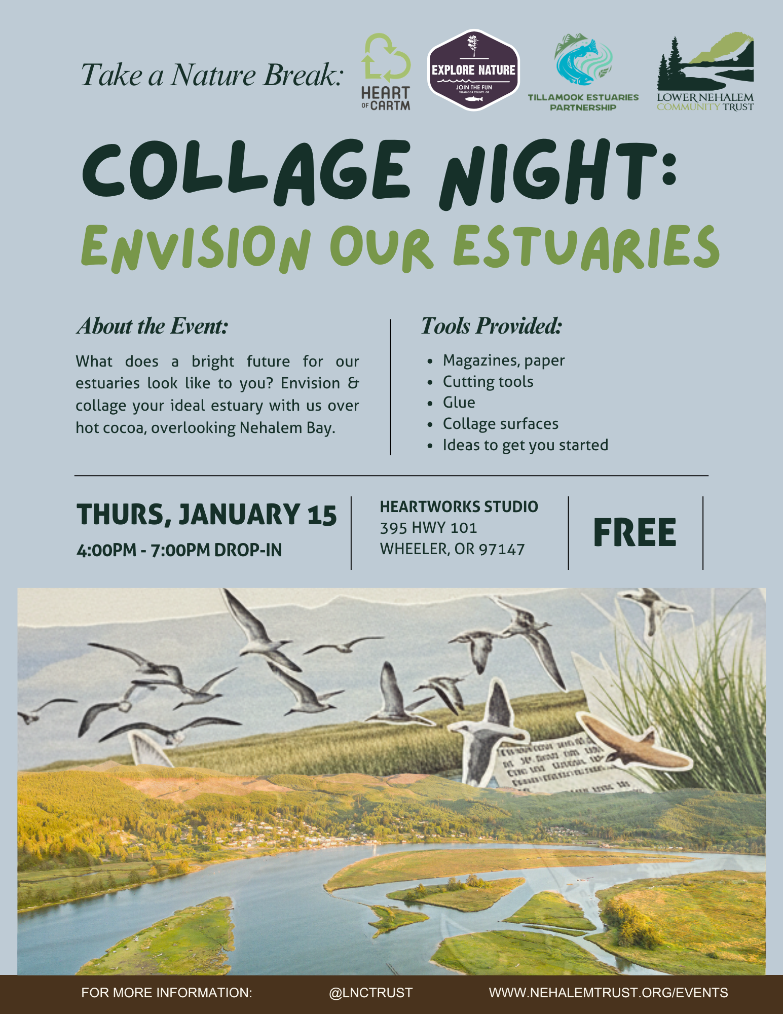 Collage Night Poster SNEkJk