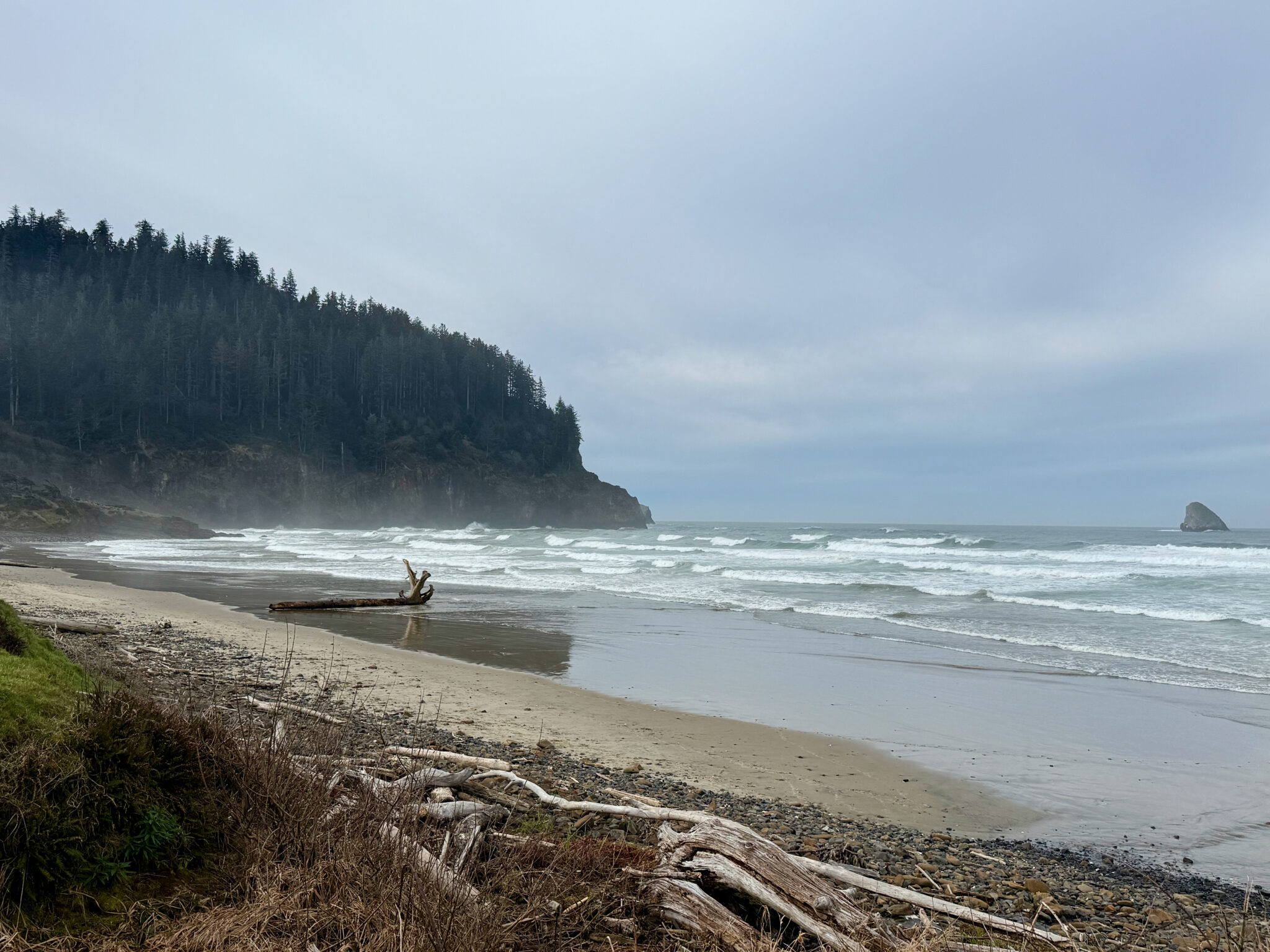 Cape Meares Beach Tillamook Coast Oregon