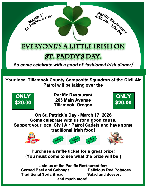 St Patty Dinner DvCD6l