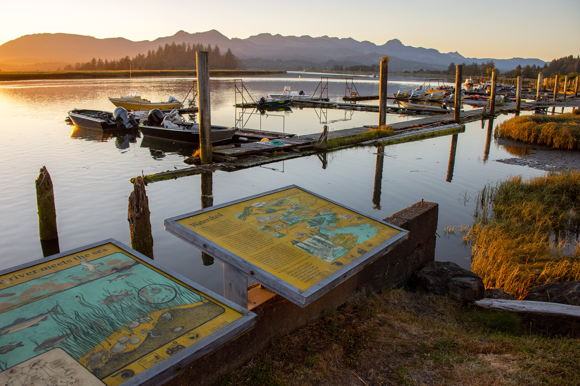Wheeler Boat Launch sunset