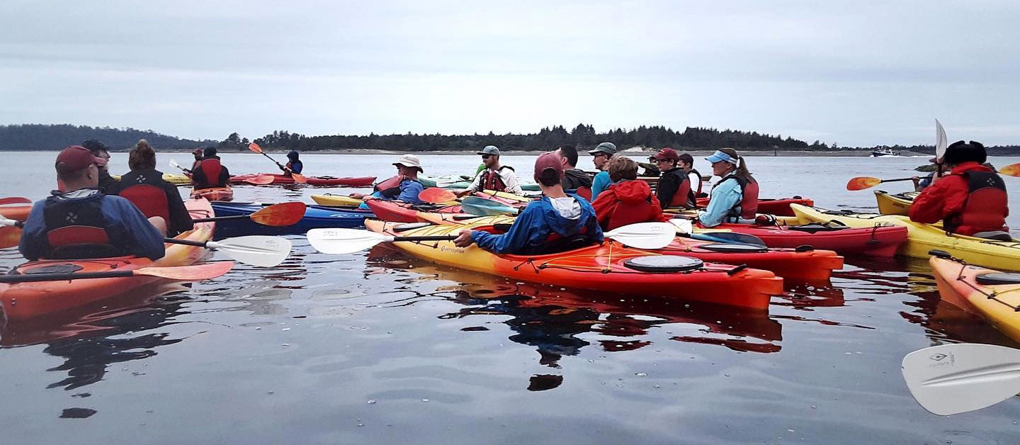 Kayak Tillamook County group kayak